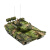 奋进者（FENJINZHE）99式主战坦克仿真合金模型军旅纪念品1::30军事礼品摆件迷彩色