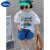 迪士尼（Disney）女童洋气泡泡袖t恤纯棉夏装短袖韩版女宝宝半袖上衣休闲童装儿童 白色现货 90cm现货