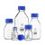 进口洗气瓶ASONE亚速旺SIMAX玻璃洗瓶缓冲瓶耐压密封耐腐100/250/500/1000ml 配件：GL45密封圈硅胶特厚