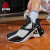 匹克（PEAK）篮球鞋男鞋耐磨防滑缓震轻便透气户外篮球运动鞋实战战靴 白色/黑色 44