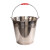 科睿才不锈钢取样桶 实验室用采样桶留样桶 不锈钢提桶 煤样桶 污水桶 30cm特厚10L Z86796 