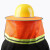 希万辉 遮阳帽檐安全帽A 黄色遮阳帘ABS透气安全帽
