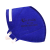 来安之KLT02防尘口罩针刺棉蓝色9102A头戴式抛光打磨煤矿雾霾颗粒物防护防尘口罩 头戴式 500个/箱  巨惠推荐