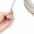铁锣卫 304不锈钢包塑钢丝绳 PVC涂塑带皮钢丝绳  1.2mm 米 
