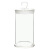 玻璃标本瓶90*180展示瓶广口磨砂实验室标本缸加厚透明玻璃样品瓶 60*120mm(约240ml)