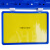 益美得 FNR1085 磁性标签标识牌分类标贴仓储标牌仓库货架标签牌 A6黄色+双磁铁
