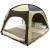 室内帐篷家用大人单双人大容量折叠透气防风防蚊保暖儿童床上帐篷 棕灰色2m*1.2m （1.2米床用）