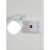直插式led插座灯泡带开关的节能插头电灯亮客厅家用节能墙壁灯 三插15W+白光