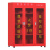 消防器材微型消防站消防器材全套装室外工地柜应急灭火器展示箱工具消防柜FZB 1.6*1.5六人消防站(豪华)