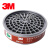 3M 滤毒盒 3301CN有机蒸汽滤盒 喷漆 清洗 搭配3200使用 1个装
