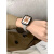 森匠适用苹手表表带iwatch7表带applewatch 表带苹3/4/5/6代se 【扣款小蛮腰】-热烈红 适用:Apple Watch(1/2/3代)38m