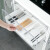 家の物语 日本进口厨房餐具收纳盒塑料杂物收纳 抽屉整理盒自由组合安全无毒材质 白色四个装（2大+2小）