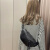 酷奇袋鼠胸包斜挎包女2023夏新款时尚潮牌单肩背包运动辣妹腰包休闲小包包 黑色