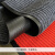 科力邦（Kelibang） 条纹复合地毯 可裁剪双条纹PVC复合防滑地垫 酒店地垫走廊防滑地毯 0.9*10m KB1211 灰色