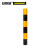 安赛瑞 铝基电线杆反光膜贴 安全区警戒线地板贴标识 3黄3黑 120cm×50m 13459