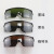 电焊眼镜焊工专用激光防镜护目镜墨镜保睛男工地焊接 防激光款护目镜墨绿色+镜布