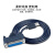 晶华（JH）USB转DB25针公对母并口转换线转接头 扫描仪打印刷卡机数控机床连接线1.2米 深蓝色 Z164