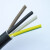 电缆RVV4*6平方毫米软护套线芯国标四芯电源线多股软电线 10米黑色