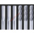 定制铰刀 整体硬质合金绞刀加长数控直柄直槽机用螺旋钨钢铰刀M6M 加长铰刀螺旋8*45*100