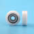 608ZZ平型滚轮塑料导轮轴承滑轮pom聚甲醛3cm自动化配件8*30*11 平面 8*30*11 白色