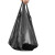 海斯迪克 HK-369 黑色垃圾袋 一次性背心式塑料袋 大号手提式加厚 40*60cm 100个