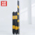 赫思迪格 HGJ-290 线缆保护套 电力拉线塑料警示管 可定制国家电网拉线保护套 黑黄（2套）