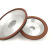 铸固 碗型树脂砂轮 合金砂轮万能磨刀机砂轮树脂金刚石砂轮碗型磨头 125*32*5*3*150目 