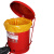 西斯贝尔化学品废弃物处理袋SYB010SR中号 红色10个/包