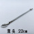 不锈钢药匙 不锈钢 药勺单头 双头 31 药勺16cm 18cm 20cm 22cm 双头22cm10支（厚款）