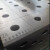 澜世 铸铁三维柔性焊接平台工装夹具多孔定位机器人焊接工作台二维平板备件（定制） 1200*1200*200 
