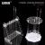 安赛瑞 移液管架 有机玻璃管架 实验室用刻度吸管架 梯形14孔 6A00621