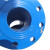 H44X法兰橡胶瓣止回阀水泵用水管止回阀管道单向阀立式dn50 65 80 DN400   国标重体