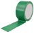 伏兴 绿色警示胶带 地面划线胶带斑马线胶带安全标识胶带10cm*18y 10卷