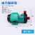 新西山磁力泵驱动循环泵MP10R15R20R30R40耐腐蚀耐酸碱微型化工泵 MP-55RM-螺纹口