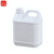 谋福1046 塑料方桶形酒桶包装桶壶扁桶密封桶加厚油桶（2L乳白色）