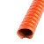 定制耐高温通风管硅胶软管50mm红色耐高温矽胶管4米 热风管排风管 25mm2F4米 41mm/4米