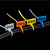 海斯迪克 标牌式尼龙扎带 电线分类扎带 多功能绑带2.5*100mm白色(100根) HKHE-060
