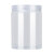 海斯迪克 HKL-1157 密封罐 透明塑料瓶 干果瓶包装瓶子带盖子 85*110mm 银色铝盖款*10个