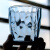 楠洛 塑料杯子耐热餐厅亚克力水杯漱口杯北欧彩色家用果汁杯茶杯啤酒杯 紫红色中号340ML