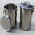 304不锈钢密封桶米桶防潮储物桶厨房密封罐干粮储存桶 60斤装(直径30高45)30升/四扣