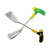 庄太太 园艺庭院清洁挖土除草工具铲 款式三34*5.5cm颜色随机ZTT0217