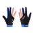 boodun台球专用手套左右手打桌球男斯诺克职业高弹防滑三指球房比赛手套 深灰-单只(左右可戴） 大码