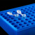 离心管架0.2/0.5/1.5/2/5ml离心管盒ep管盒离心管架冰盒32506072 蓝色
