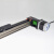 QRXQ-RXPN40 同步带滑台模组直线导轨线性精密模组十字型步进伺服 RXPN40-1500行程(含电机)