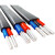 电线 电缆线铝芯户外电线平方铝线护套 2芯4平方(100米)