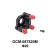 DHC GCM-0878系列三旋钮透镜/反射镜架 大恒光电 GCM-087820M,Φ20