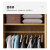 中伟（ZHONGWEI）现代简约北欧风家用衣服收纳加厚实木衣柜双门带抽 四色可选