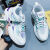 安踏男鞋2024春季新款百搭潮流休闲跑步鞋子男生韩版青少年 X9920白紫 37