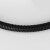 安英卡尔 黑色护电线套管塑料螺纹管护线波纹管条纹软管 外径21.2mm内径17mm长100米 E1297