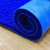 鸣固 加厚防滑喷丝门垫丝圈地毯卷材裁剪/防尘 多规格 块 1.8*13MM*1 蓝色